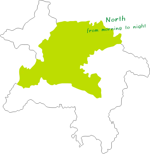 北部map
